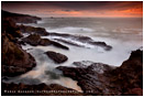 Nightfall On The Cape Stock Image, Oregon