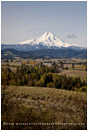 Hood River Valley Farmland 1 Stock Image, Oregon