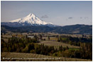 Hood River Valley Farmland 6 Stock Image, Oregon