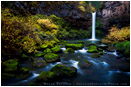 Outlet Falls II Print, Glenwood, Washington