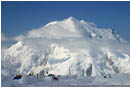 Royalty Free Stock Photo: Mt. Foraker From Camp V