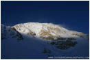 Royalty Free Stock Photo: Midnight Sun On Denali's Summit