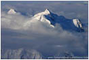 Royalty Free Stock Photo: Mt. Hunter's Two Summits
