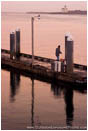 Royalty Free Stock Photo: Crabbing At Sunrise