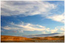 Print: Wheat Fields and Sky