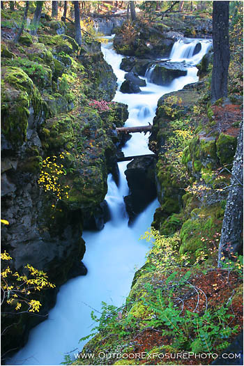 Rights Managed Stock Photo: Rogue Gorge In Fall