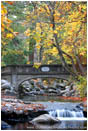 Atkinson Memorial Bridge II Stock Image, Lithia Park, Ashland, Oregon