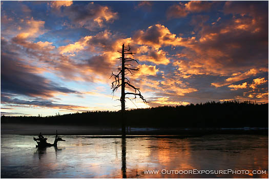 Royalty Free Stock Photo: Hyatt Lake Sunrise II