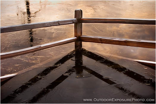 Print: Submerged Fence