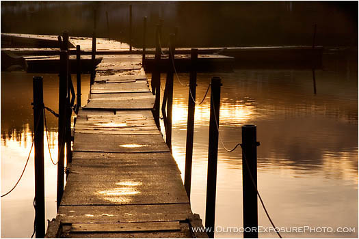 Rights Managed Stock Photo: Golden Dock