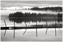 Rights Managed Stock Photo: Dock And Mist