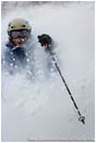 Print: Skiing Powder