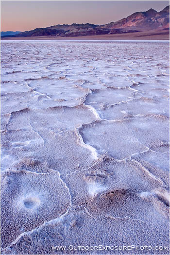 Royalty Free Stock Photo: Last Light, Badwater