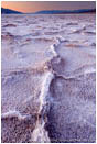 Rights Managed Stock Photo: Salt Formations in Badwater Basin