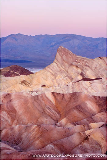 Print: Dawn, Zabriscie Point