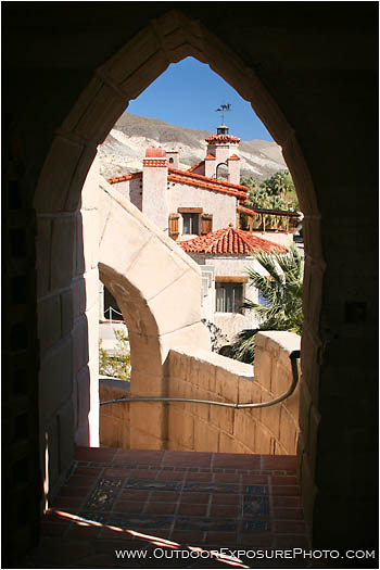 Print: Scotty's Castle, Death Valley