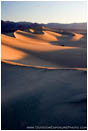 Rights Managed Stock Photo: Sunrise on Death Valley Sand Dunes
