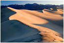 Royalty Free Stock Photo: Curving Ridge, Death Valley Sand Dunes