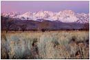 Royalty Free Stock Photo: Early Morning Light in the Owens Valley
