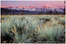 Royalty Free Stock Photo: Sierra Mountains Sunrise