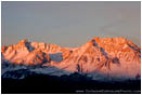 Royalty Free Stock Photo: Morning Alpenglow in The Sierras