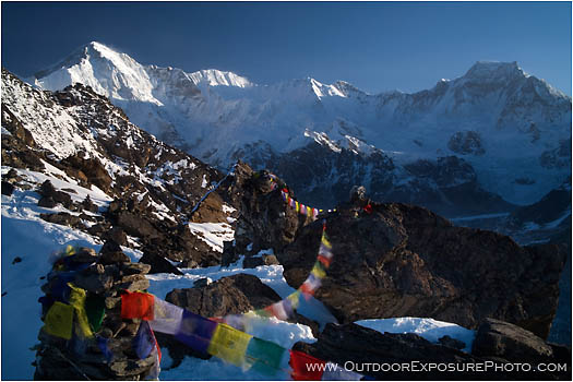 Print: Morning Sun On Gokyo Ri