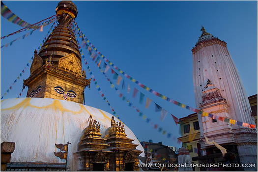 Rights Managed Stock Photo: Monkey Temple, Swayambhunath