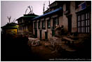 Rights Managed Stock Photo: Mysterious Streets Of Namche Bazaar
