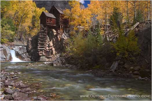 Rights Managed Stock Photo: Crystal Mill II