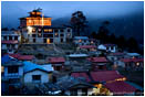 Rights Managed Stock Photo: Tengboche Monastery