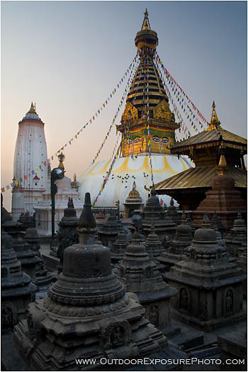 Rights Managed Stock Photo: Swayambhunath