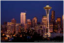 Rights Managed Stock Photo: Seattle From Queen Anne Hill