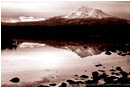 Rights Managed Stock Photo: Mt. Shasta Reflecting Pool