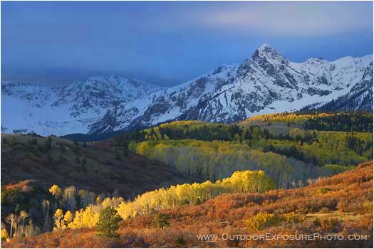 Royalty Free Stock Photo: Dallas Divide in Fall 