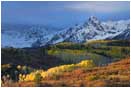 Royalty Free Stock Photo: Dallas Divide in Fall 