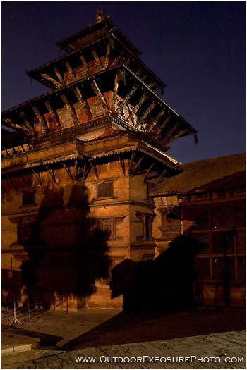 Royalty Free Stock Photo: Durbar Square At Night