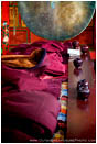 Rights Managed Stock Photo: Monks Robes, Tengboche Monastery