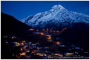 Print: Namche Bazaar At Night