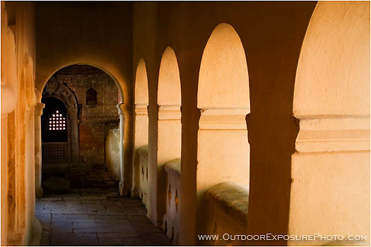 Rights Managed Stock Photo: Temple Arches, Pashupatinath