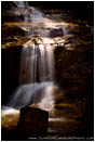Royalty Free Stock Photo: Water Fall In Silver Light