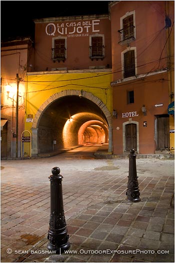 Print: Tunnel Under La Casa del Quijote