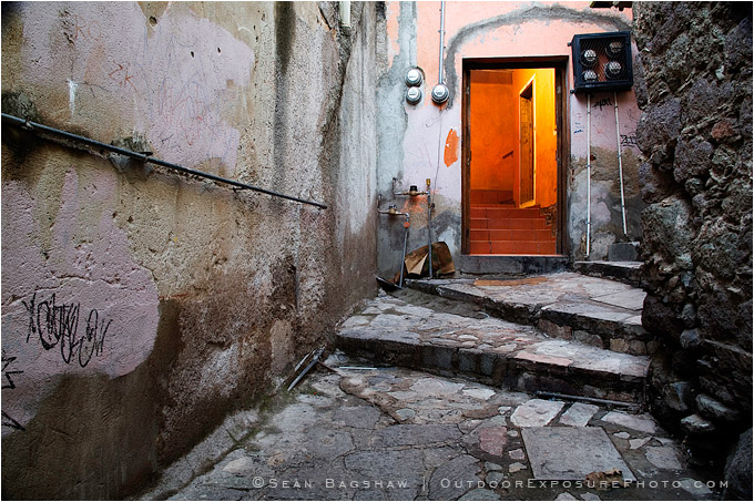 Print: Through The Orange Door