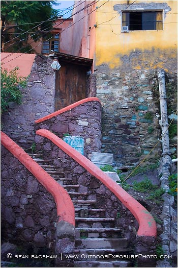 Royalty Free Stock Photo: Stair To The Alley