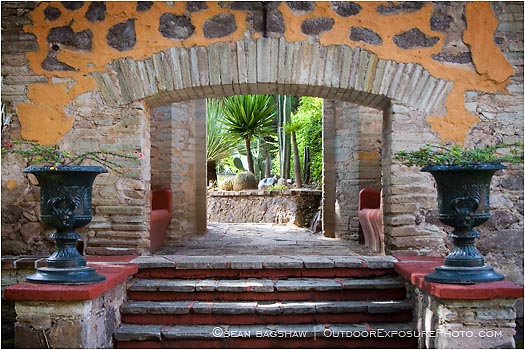 Rights Managed Stock Photo: Hacienda Gardens