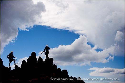 On Top Of Mt. Lassen Stock Image Northern California Cascade Range
