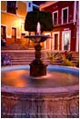Royalty Free Stock Photo: Plazuela de Los Angeles Fountain
