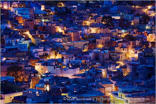 Rights Managed Stock Photo: Guanajuato Illumination II