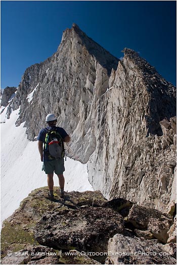 Print: The North Ridge Of Mt. Conness