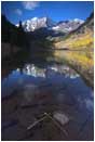 Royalty Free Stock Photo: Maroon Bells Reflection II