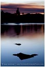 Royalty Free Stock Photo: Deadfall Lake At Night
